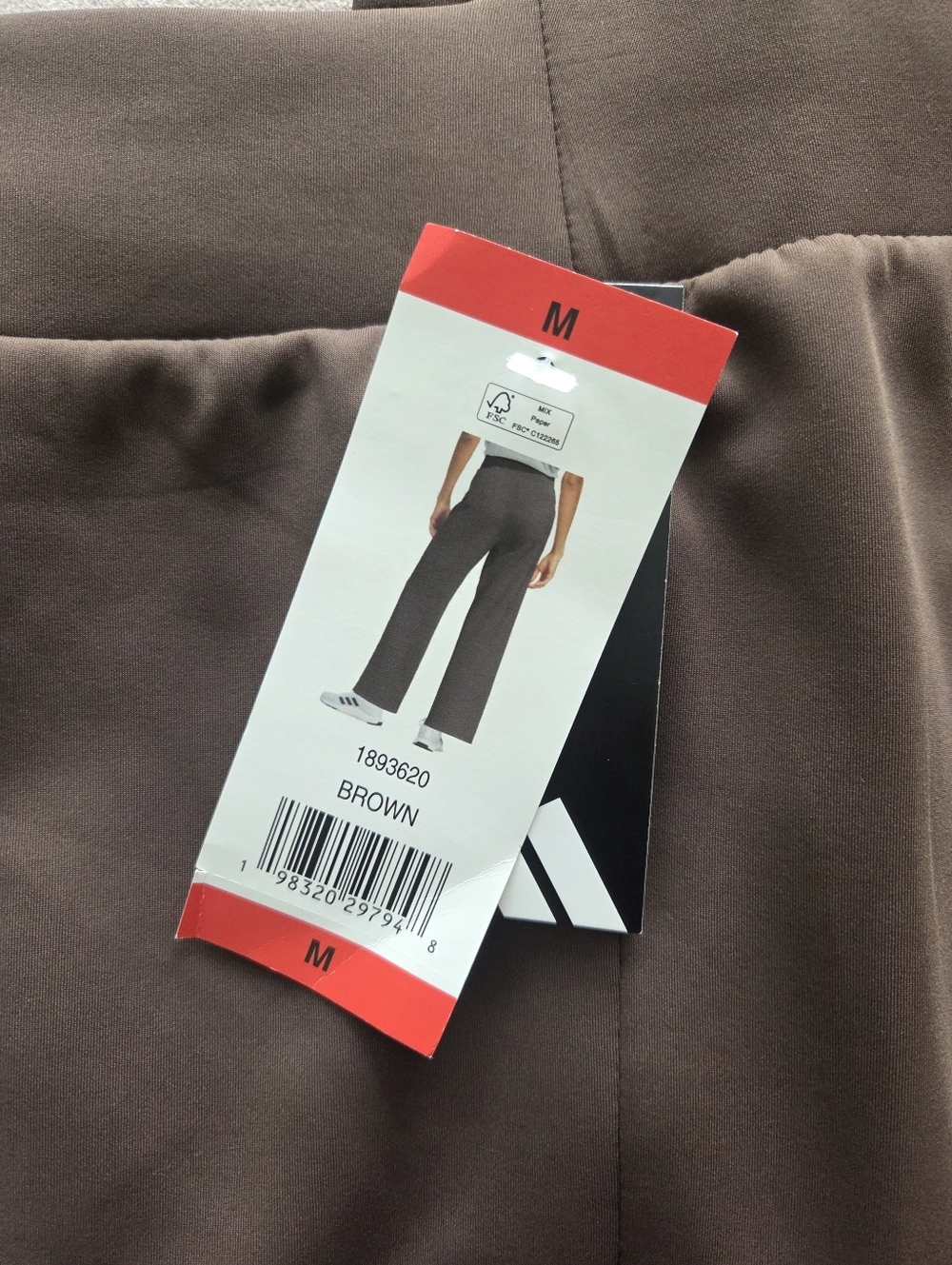Adidas Women's M Wide Leg Pants Brown. - Picture 11 of 13
